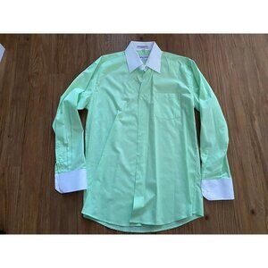Modena French Cuff Button Up Shirt (Regular Fit 15.5 32/33)